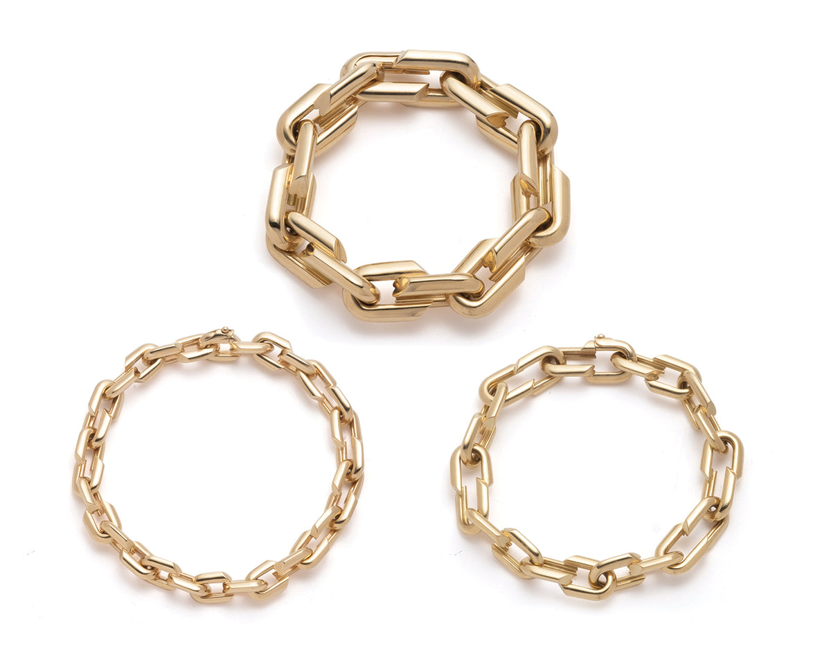 Dream 18K Gold Strong Hearts Bracelets FoundRae