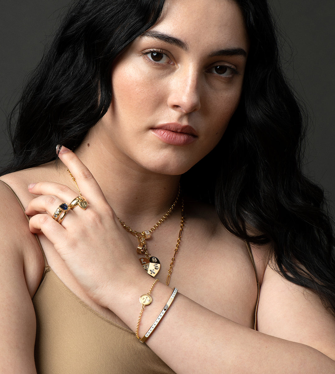 18K Yellow Gold Dream Mini Stationary Bracelet FoundRae