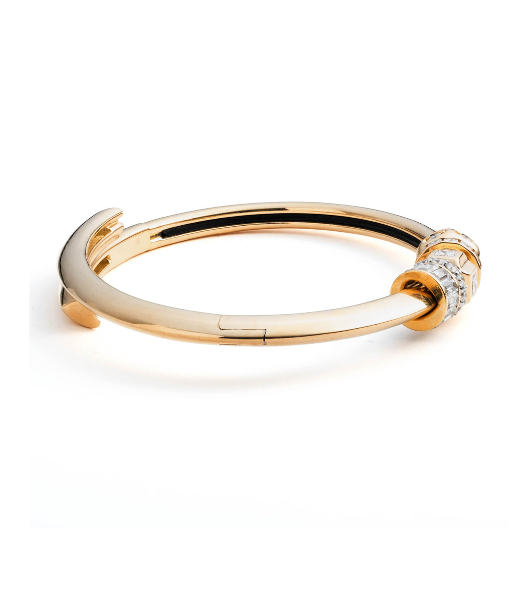 The Pure Heart Gold Bangle main image 1