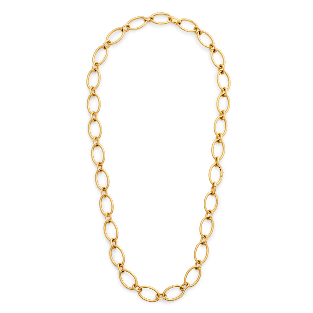 18K Gold Oval Link Chain | FoundRae | FoundRae