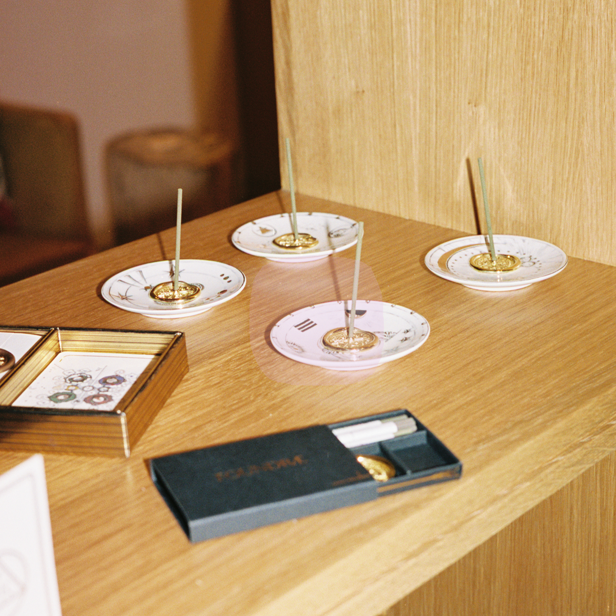 Brass Incense Holder Box | Mindful Ritual Tool | FoundRae