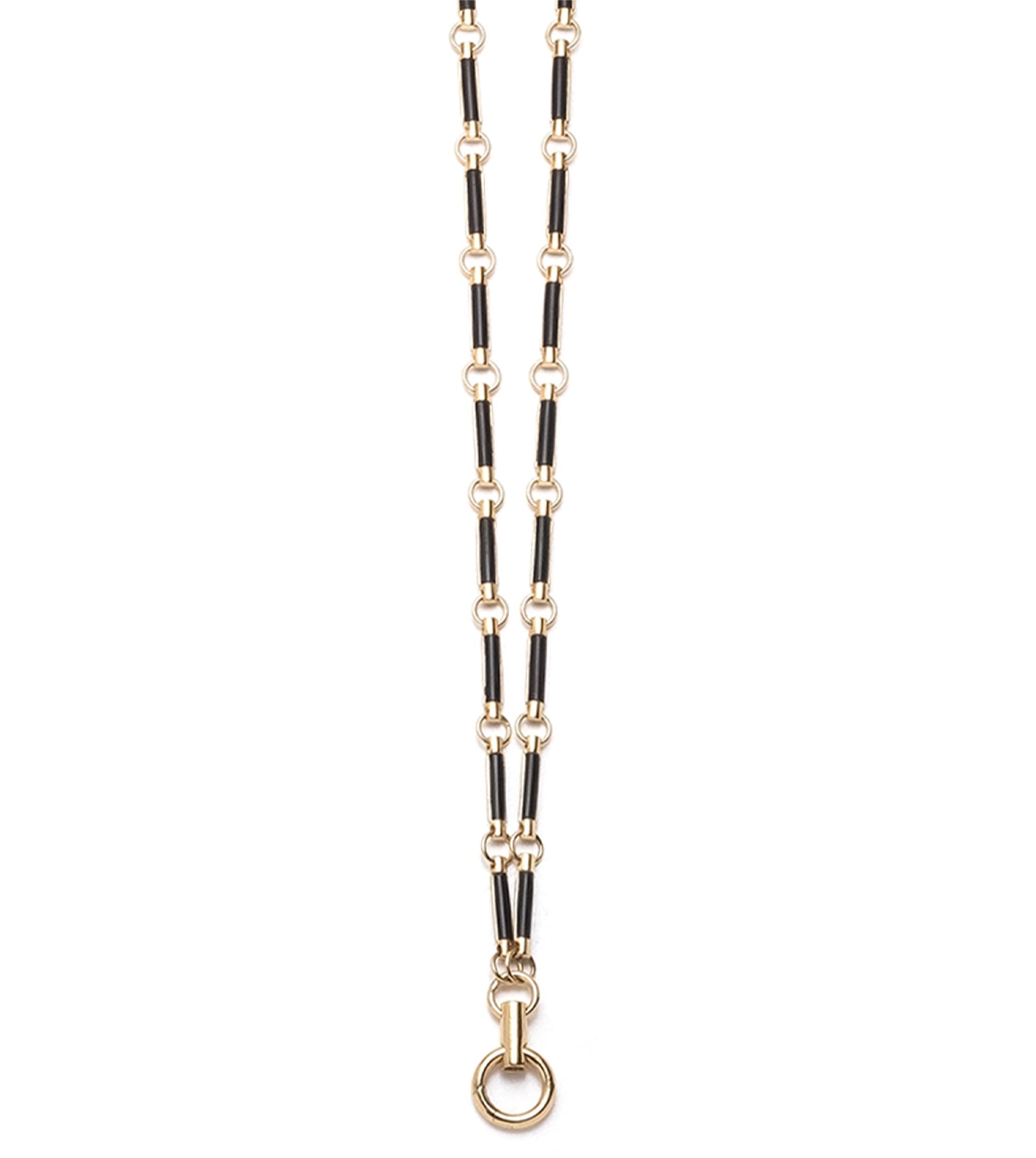 Onyx Stone Hanging Clockweight Chain