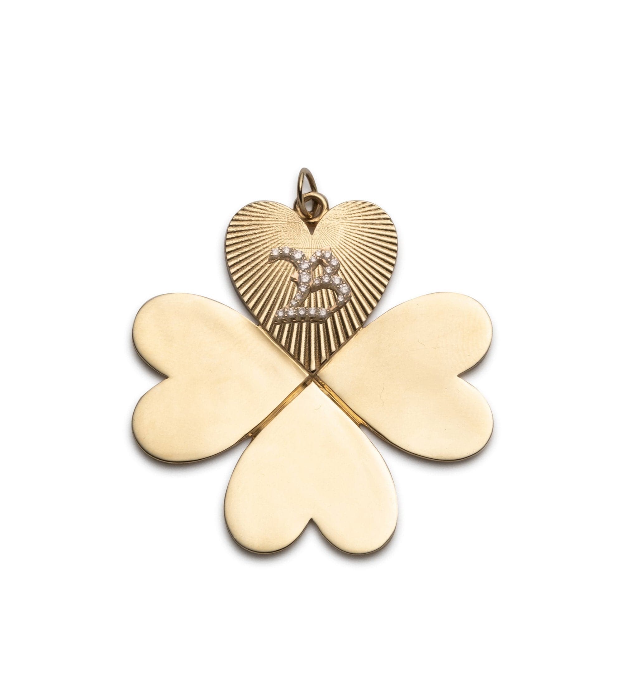Foundrae 18kt Yellow Gold Four Heart Clover Bracelet - Farfetch