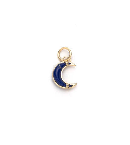 Air - Astrology : Small Crescent Medallion