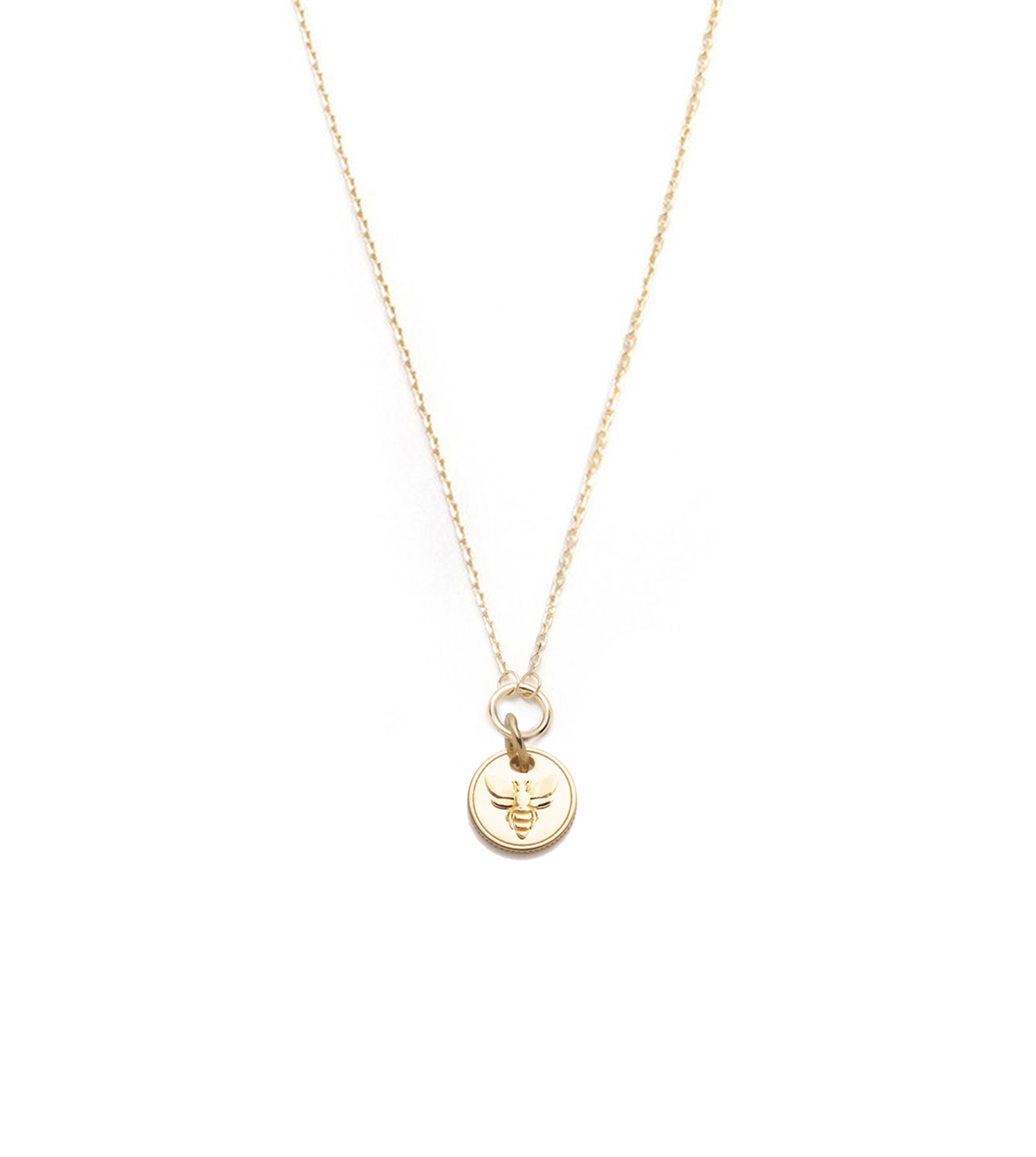 Bee - FoundRae x Every Mother Counts : Miniature Coin Drop Necklace