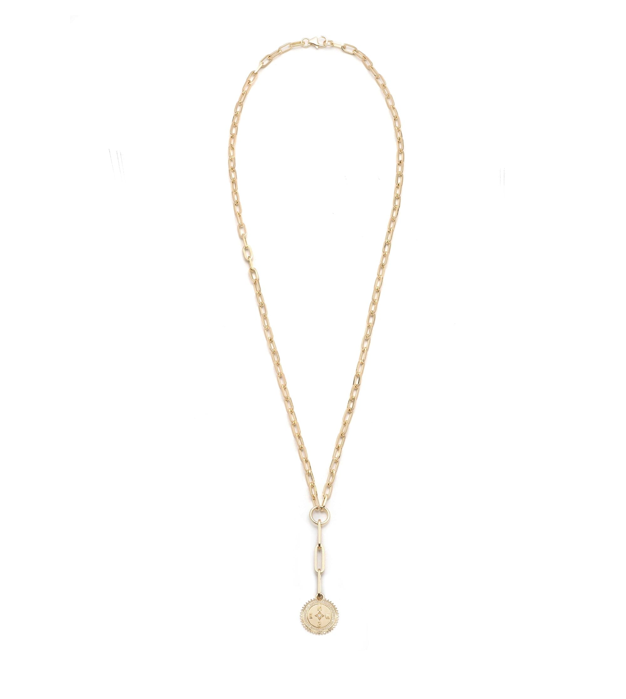 Internal Compass : Refined Clip Extension Chain Necklace