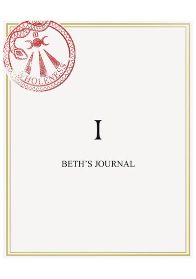 Beth's Journal - ONE