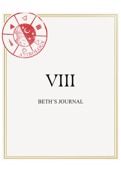Beth's Journal - EIGHT