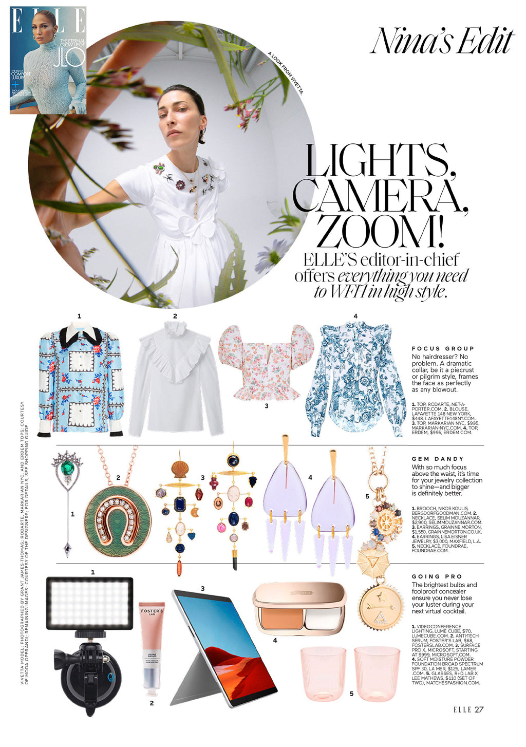 Elle - Lights, Camera, Action, Zoom!, Feb 2021