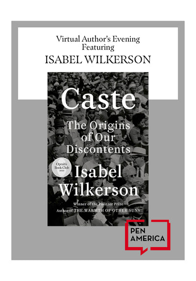 Virtual Author's Evening with Isabel Wilkerson