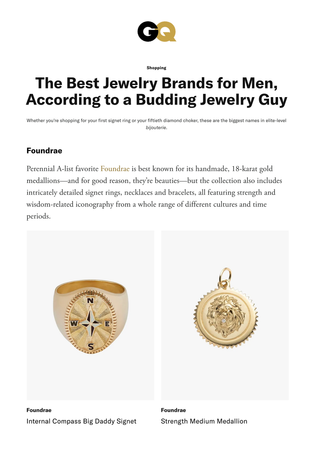 The Best Jewelry Brands for Men, According to a Budding Jewelry Guy
