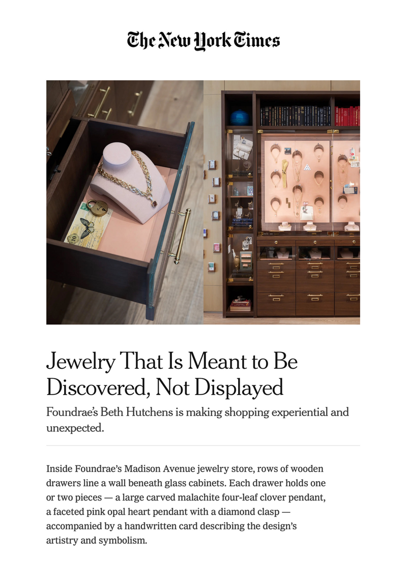 Jewelry That Is Meant to Be Discovered, Not Displayed
