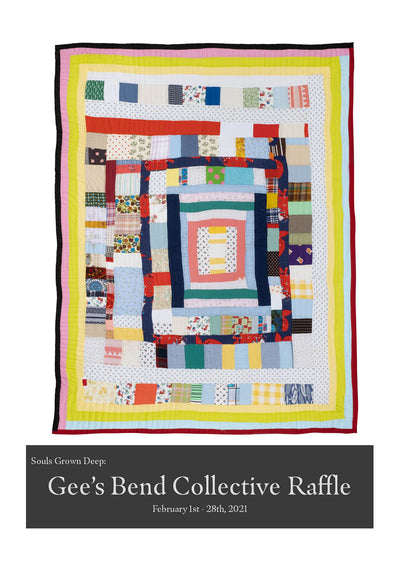 Handmade Quilt Supporting Gee's Bend Quilters