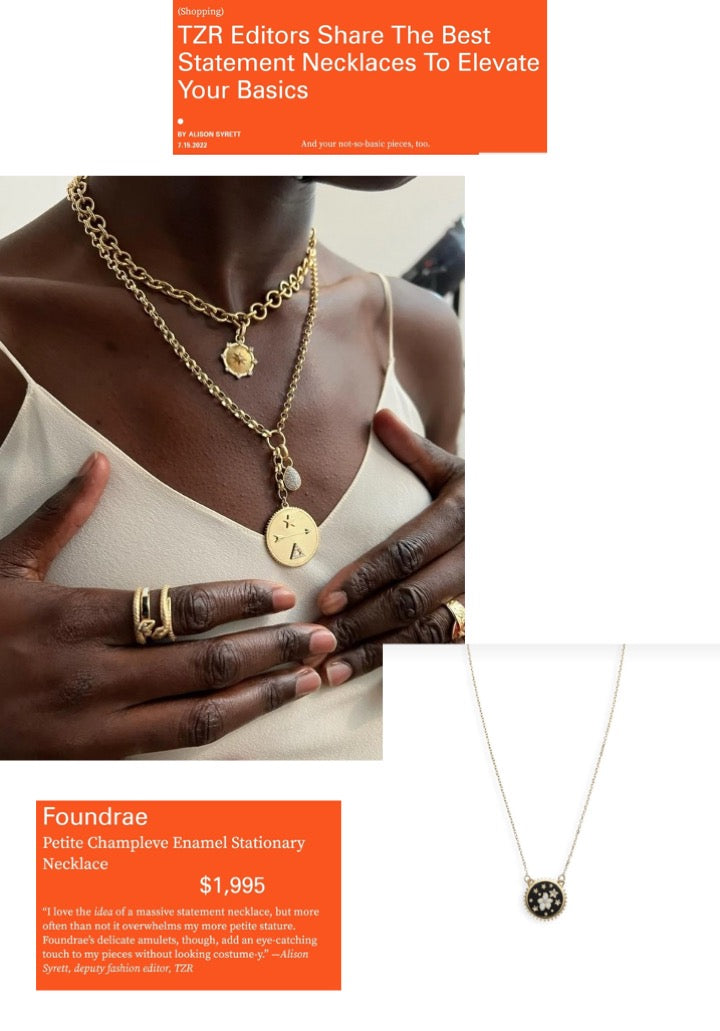 The Zoe Report - TZR Editors Share The Best Statement Necklaces To Elevate Your Basics, July 2022