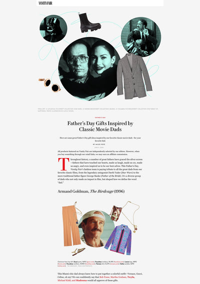 VanityFair.com - Father's Day Gifts Inspired By Classic Movie Dads