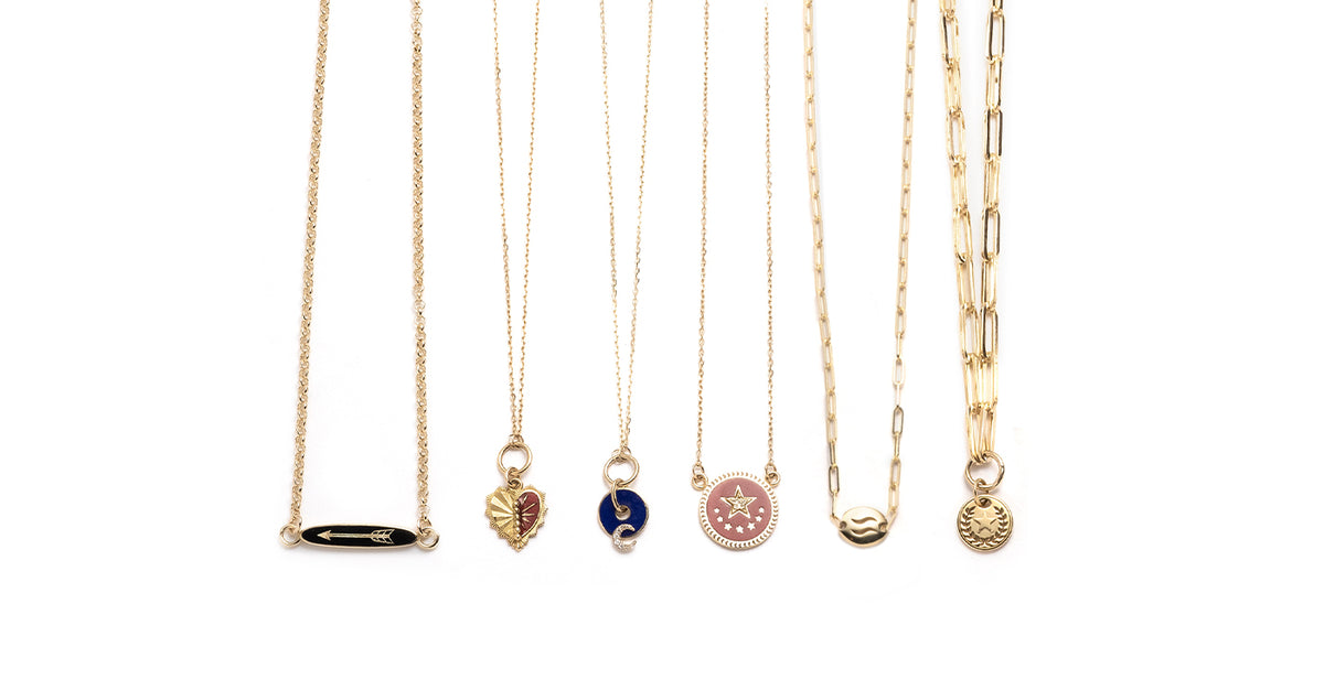 Fine Layers Necklaces - Drop & Medallion Necklaces To Layer – FoundRae