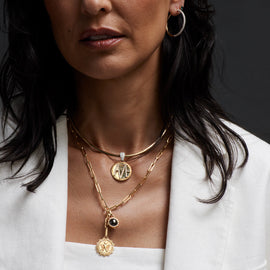 Reverie : Classic Fob Clip Extension Chain Necklace