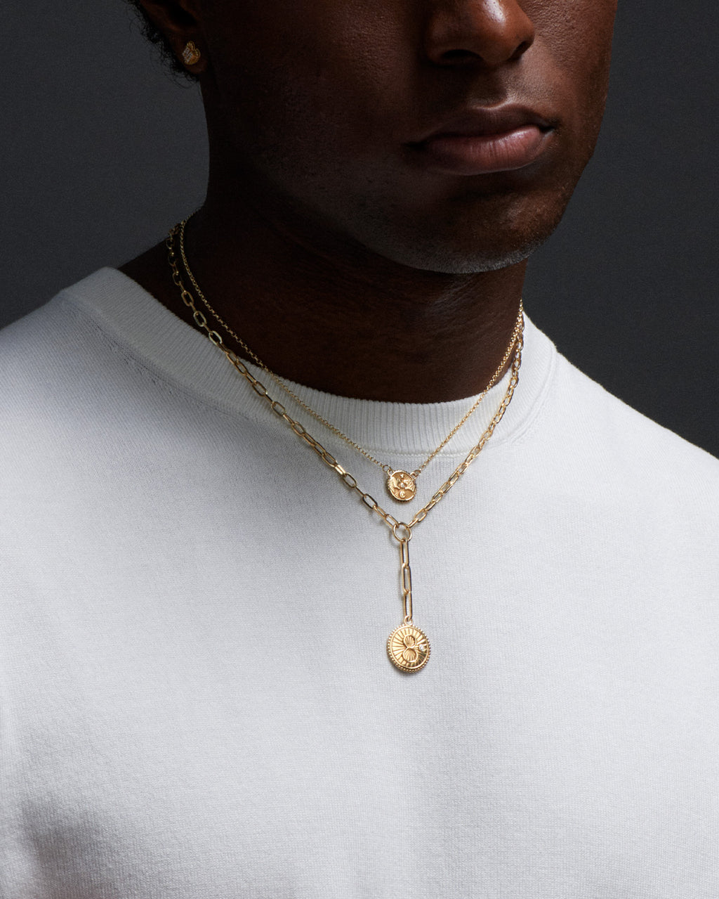 18K Yellow Gold Karma : Refined Clip Extension Chain Necklace – FoundRae