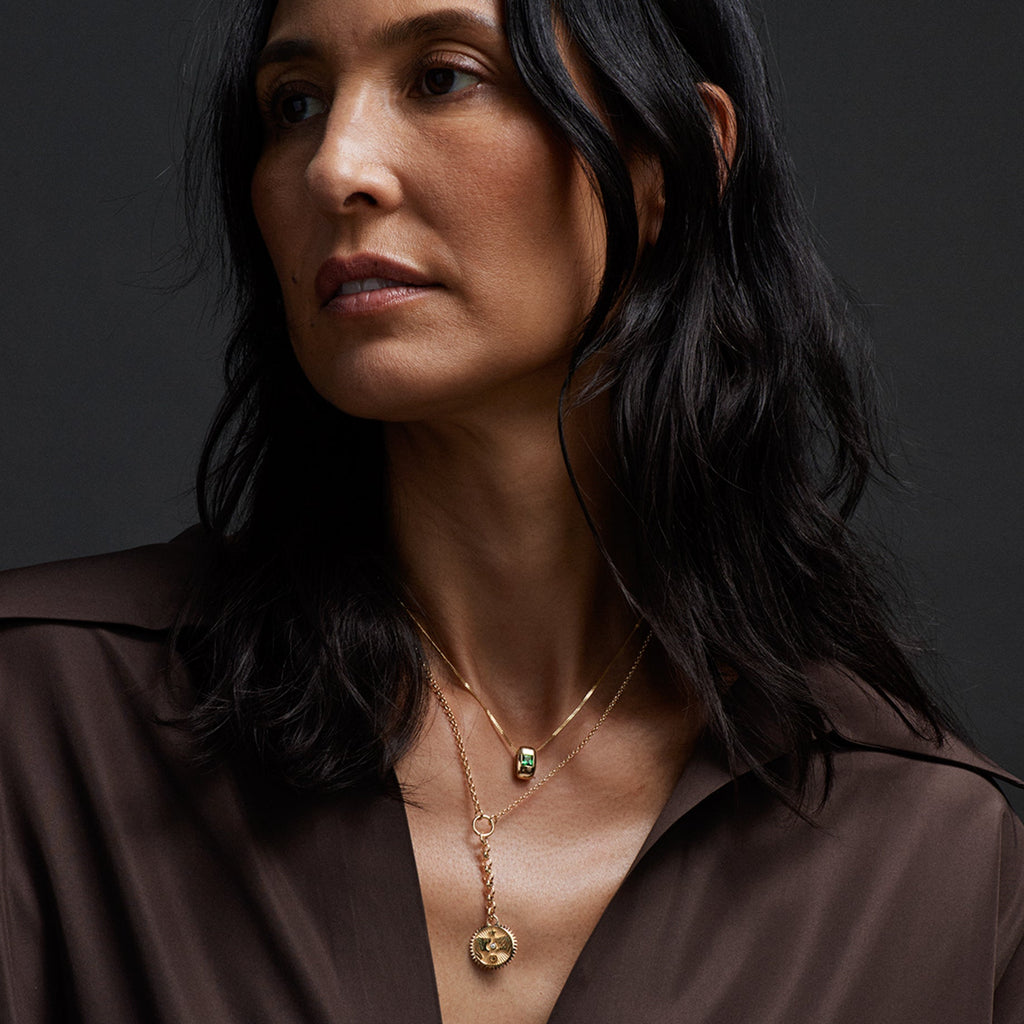 Strength Specialty Medallion : Heavy Mixed Belcher Extension Chain Necklace view 2