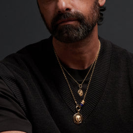 Forever & Always a Pair Heart Beat : in Yellow Gold with Diamonds