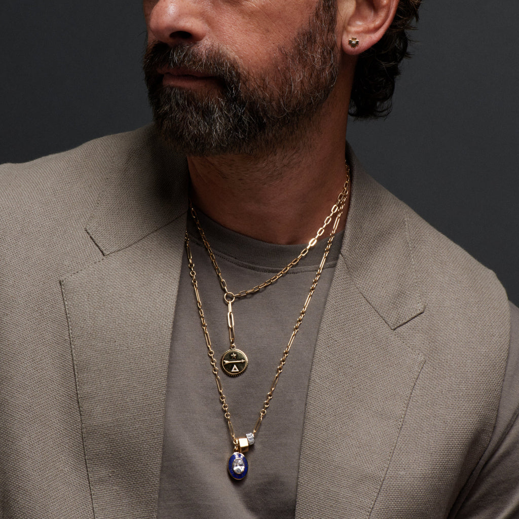 18K Yellow Gold Dream : Refined Clip Extension Chain Necklace – FoundRae view 4