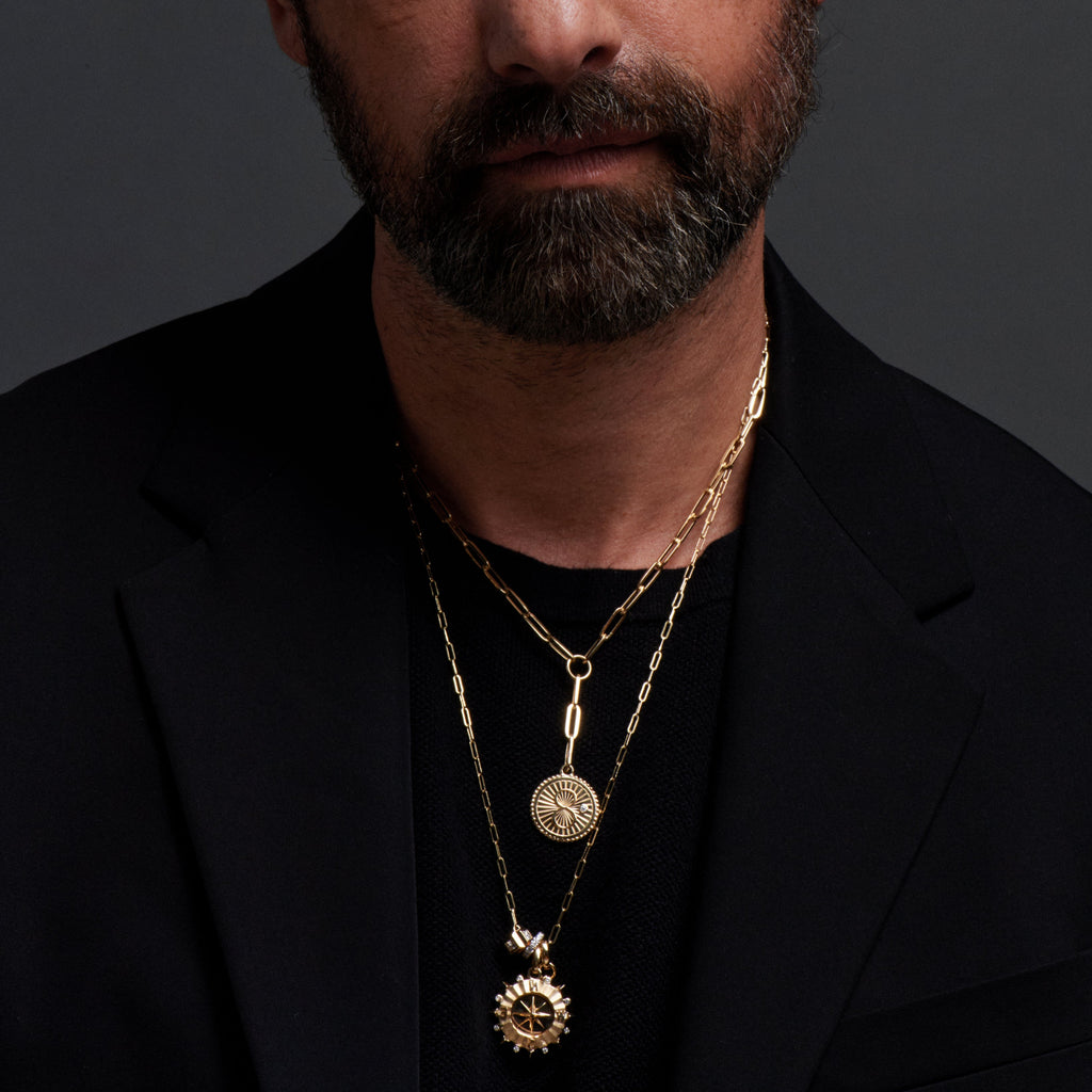 Karma : Classic Fob Clip Extension Chain Necklace view 2