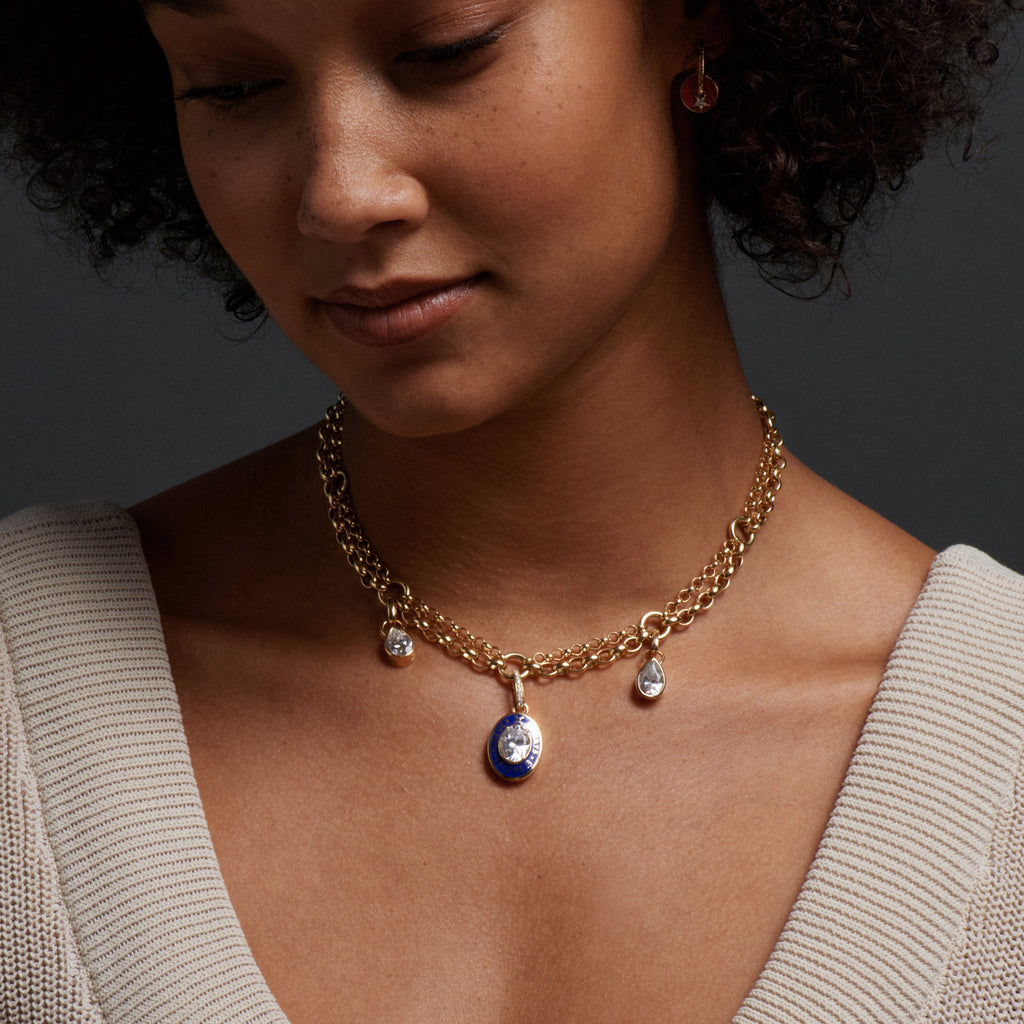 18K Yellow Gold Festoon Chain : in Yellow Gold – FoundRae view 4