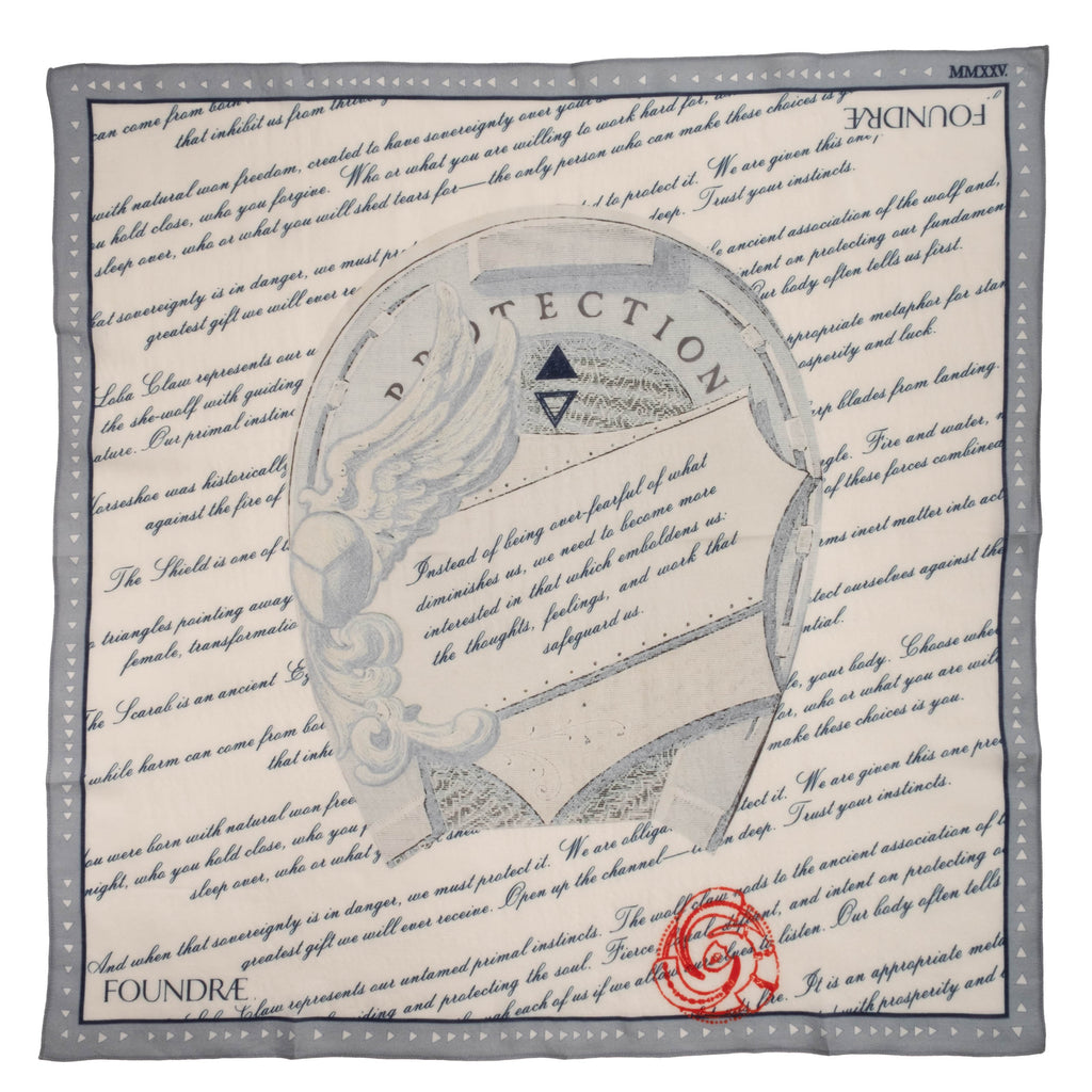 Basking in the Snowlight : Holiday Scarf – FoundRae view 1