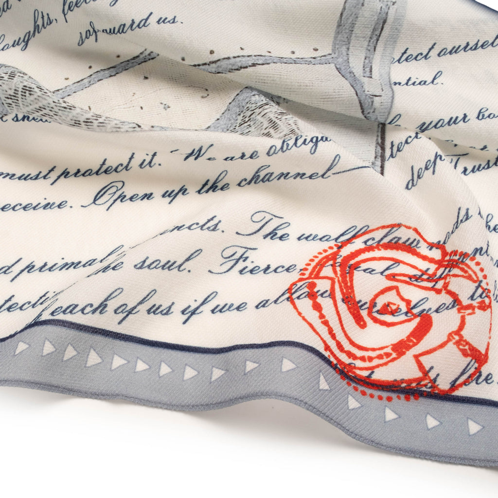 Basking in the Snowlight : Holiday Scarf – FoundRae view 3