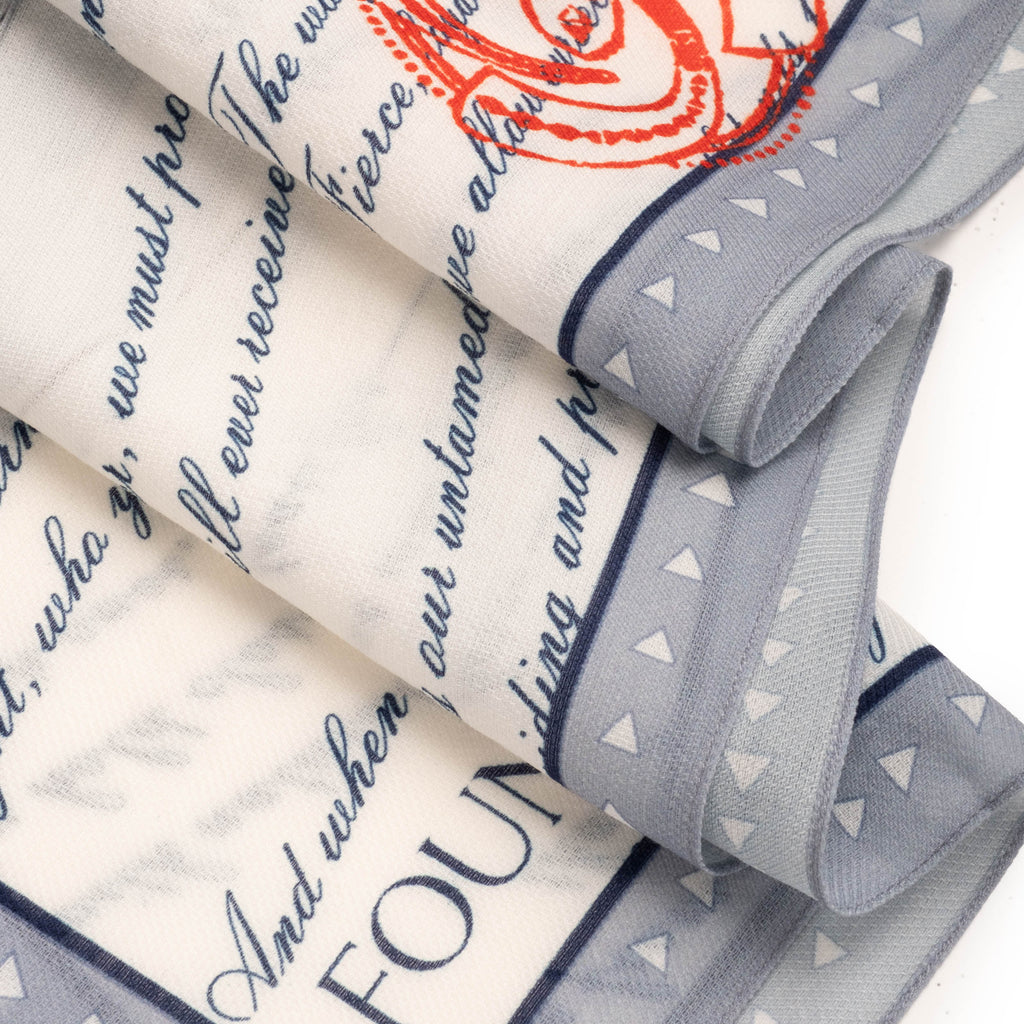 Basking in the Snowlight : Holiday Scarf – FoundRae view 4