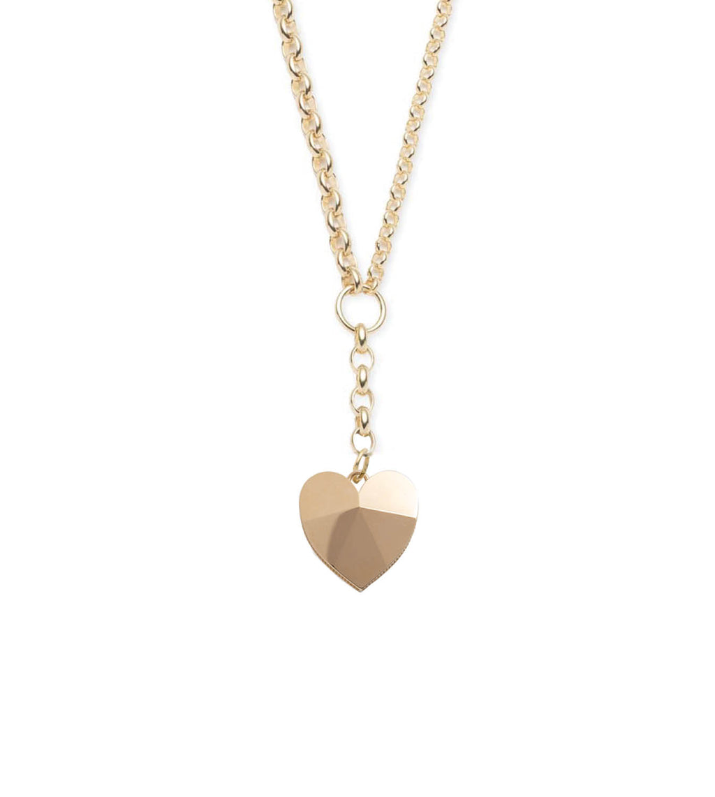 Ever Growing - Love : Facets of Love Heavy Mixed Belcher Chain Necklace view 1