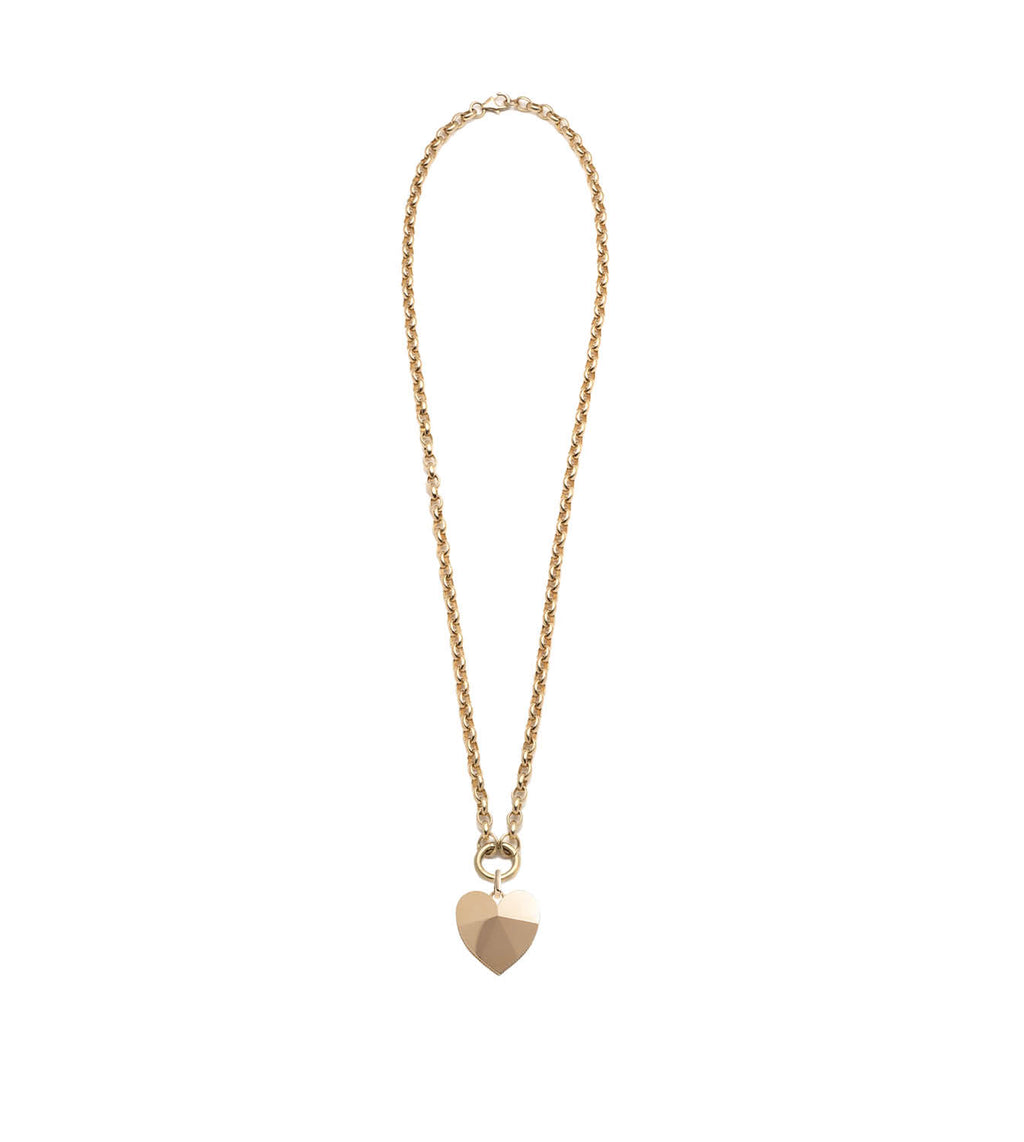 Ever Growing - Love : Facets of Love Heavy Open Chain Necklace view 2