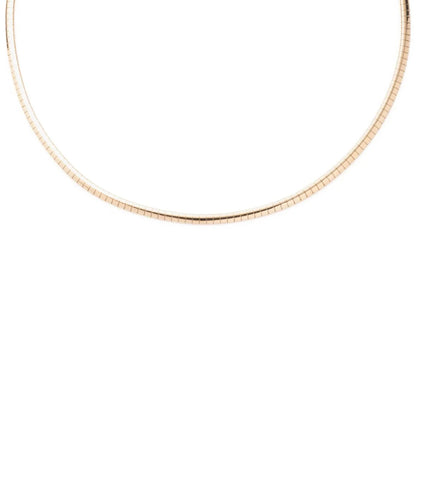 Small Sleek Collar Chain Necklace