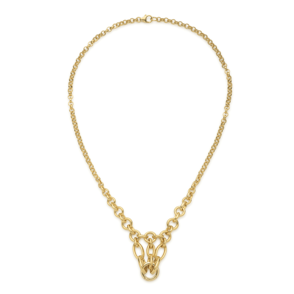 18K Yellow Gold Lattice Chain : in Yellow Gold – FoundRae