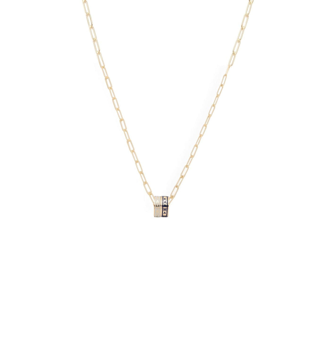 Double Tenet : Heart Beat Super Fine Clip Chain Necklace – FoundRae