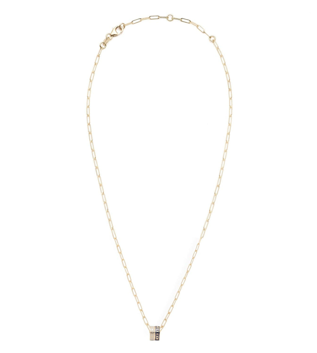 Double Tenet : Heart Beat Super Fine Clip Chain Necklace – FoundRae