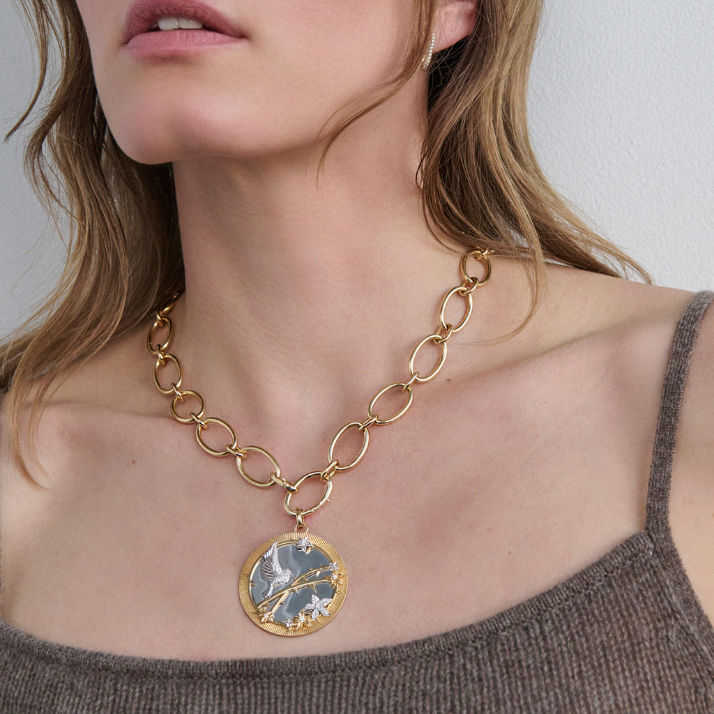 18K Yellow Gold Oval | Oval Link Chain | 18K Yellow Gold – FoundRae view 4