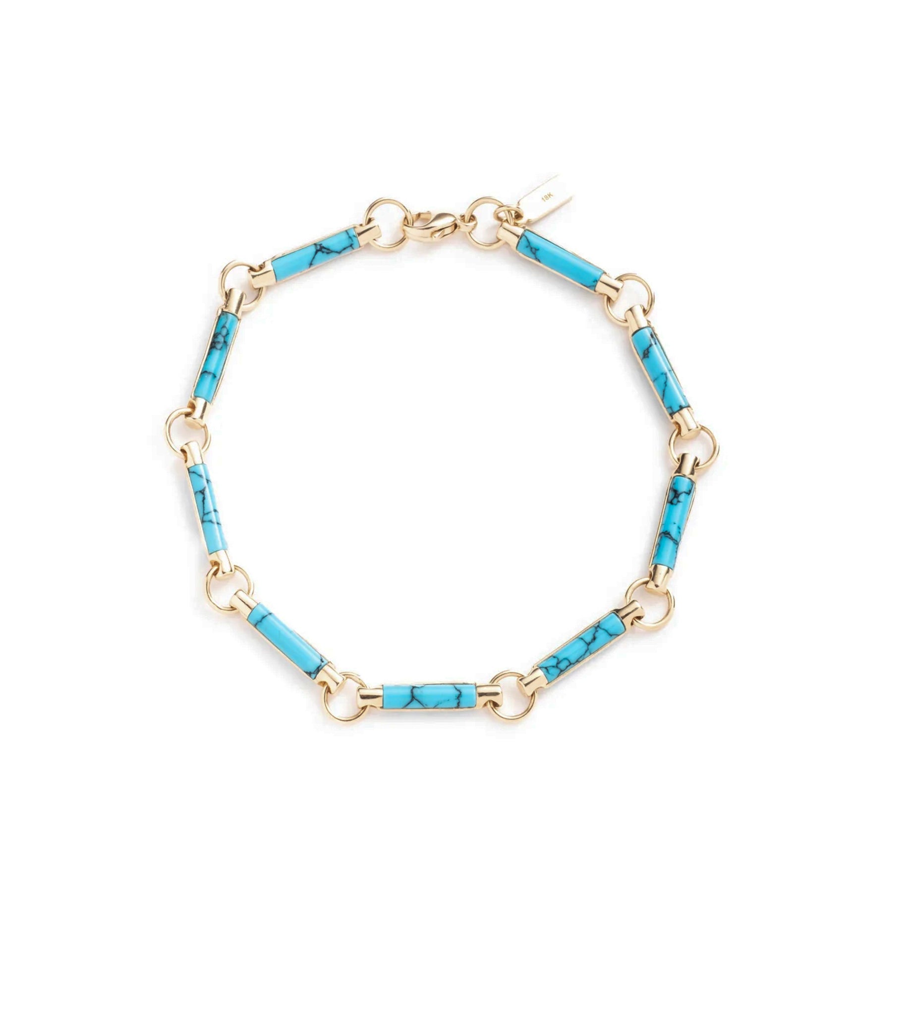 Element Chain Bracelet Turquoise