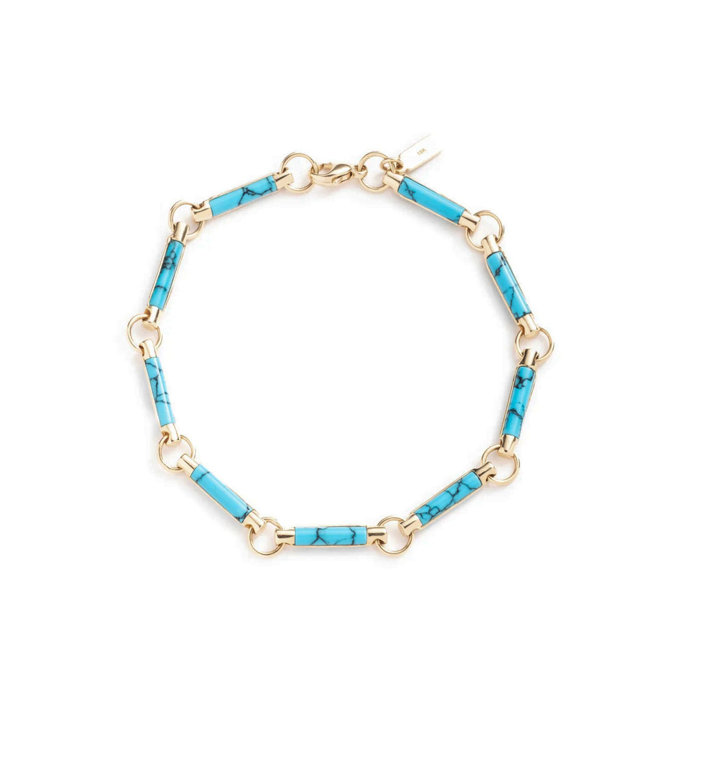 Element Chain Bracelet Turquoise view 1