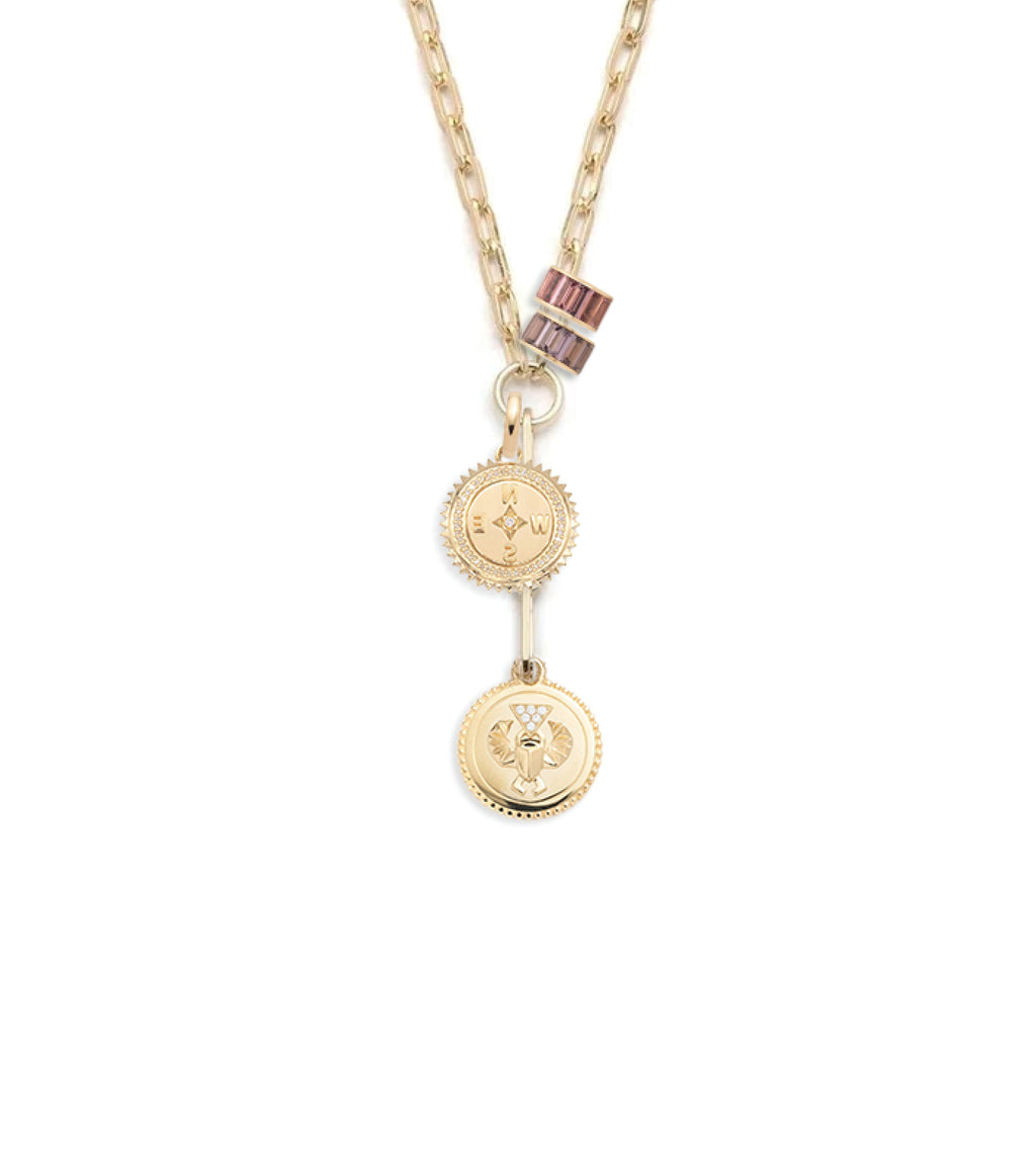 Protection & Internal Compass : Refined Clip Chain Necklace Story view 1