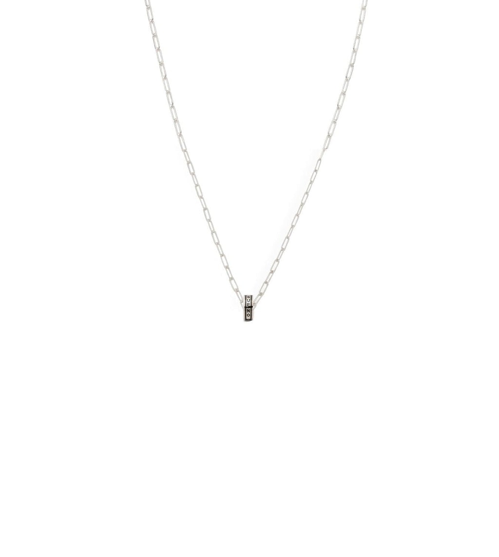 Dream : Heart Beat Super Fine Clip Chain Necklace White Gold view 1