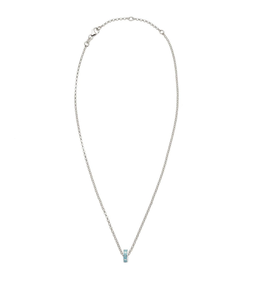 Reverie : Heart Beat Fine Belcher Chain Necklace White Gold – FoundRae