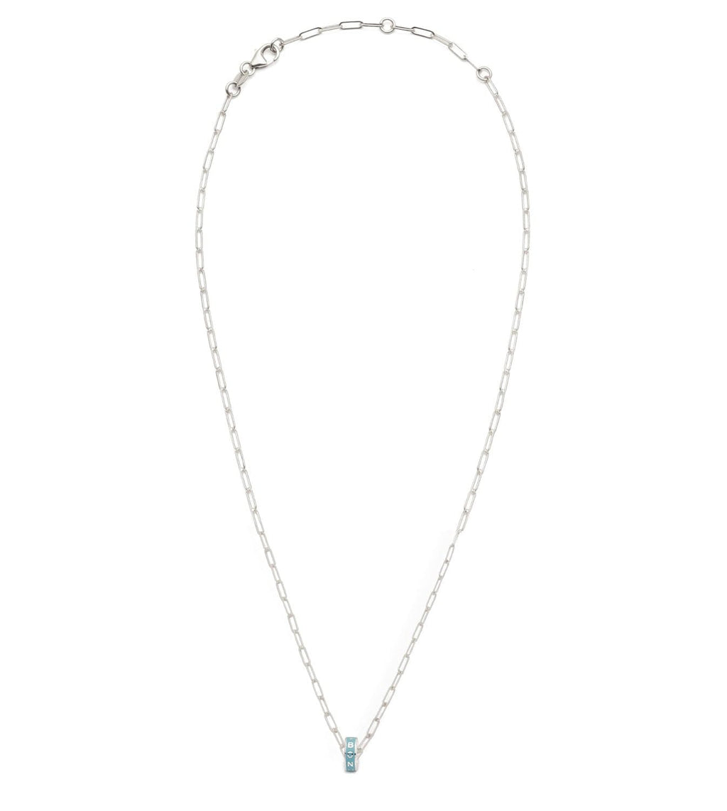 Reverie : Heart Beat Super Fine Clip Chain Necklace White Gold – FoundRae