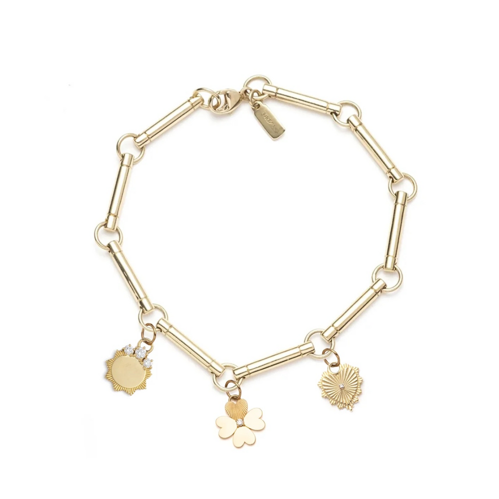 True Love & Engravable : Element Chain Bracelet view 1