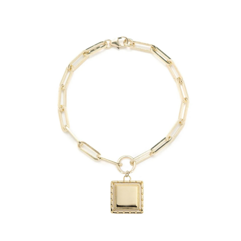 Lovestruck : Engravable Custom Classic Clip Fob Chain Bracelet view 1