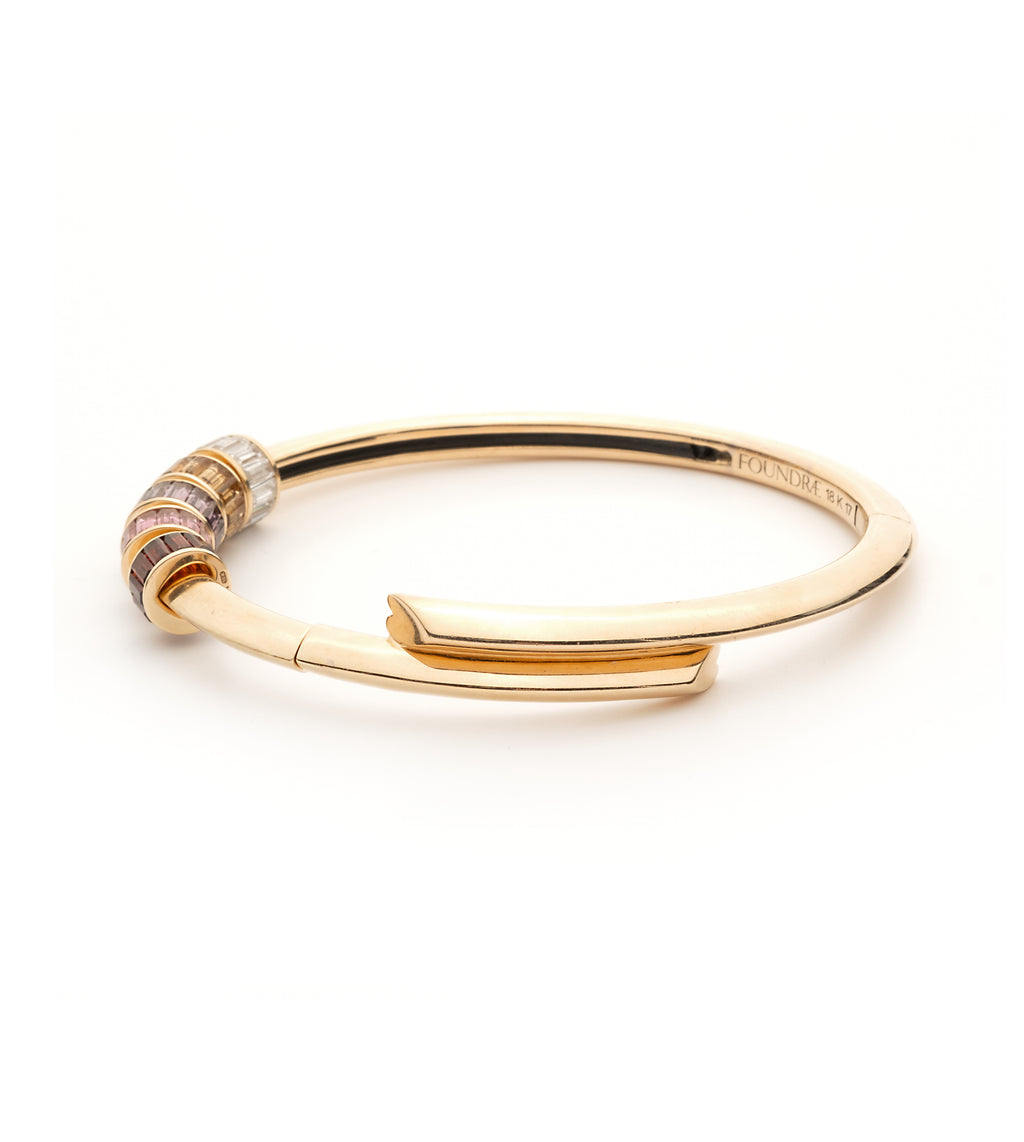 Love : Multi Heart Beat Strong Heart Bangle view 2