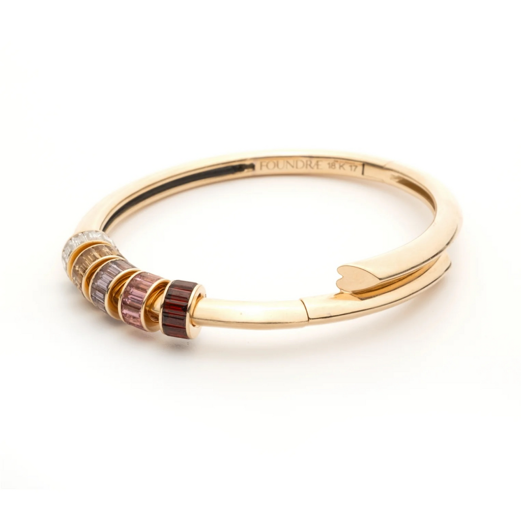 True Love : Multi Heart Beat Strong Heart Bangle view 1