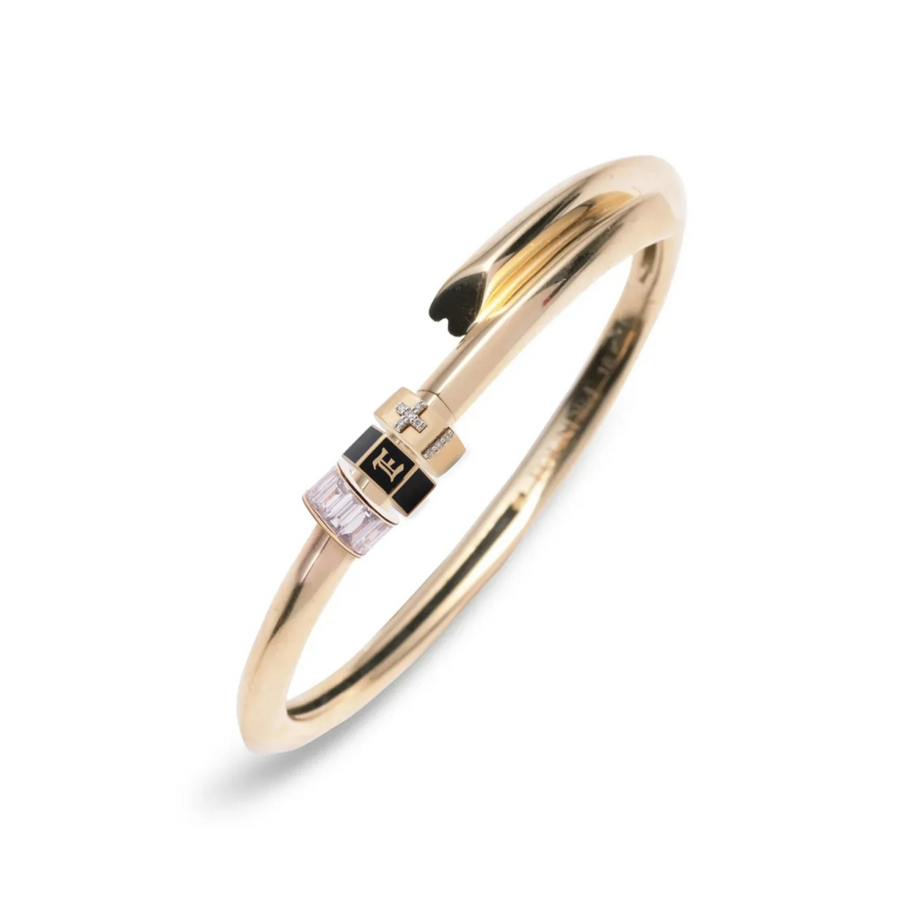 Vivacity, Custom & Baguette - Heart Beat  Story : Strong Heart Bangle view 1