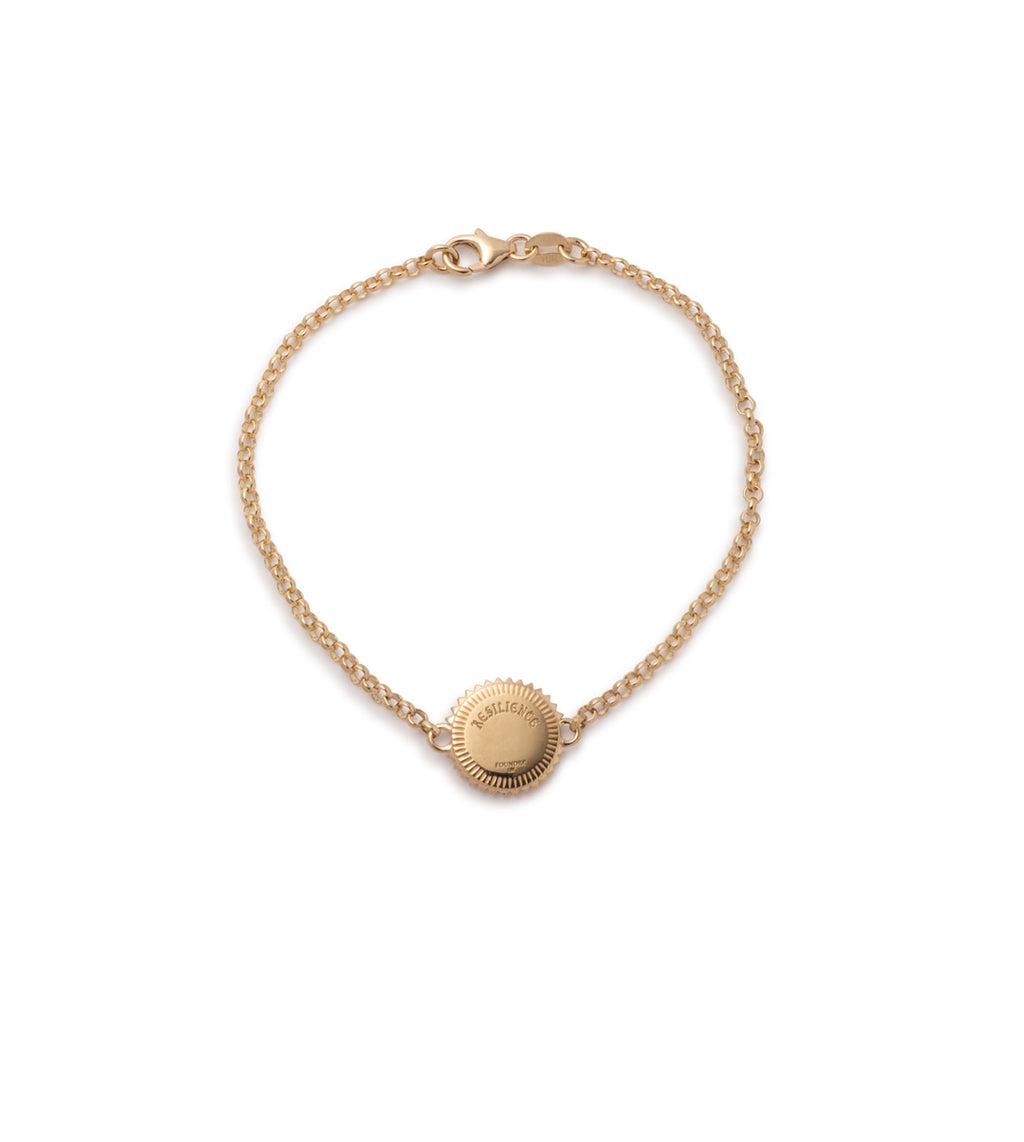 18K Yellow Gold Resilience : Mini Stationary Bracelet – FoundRae