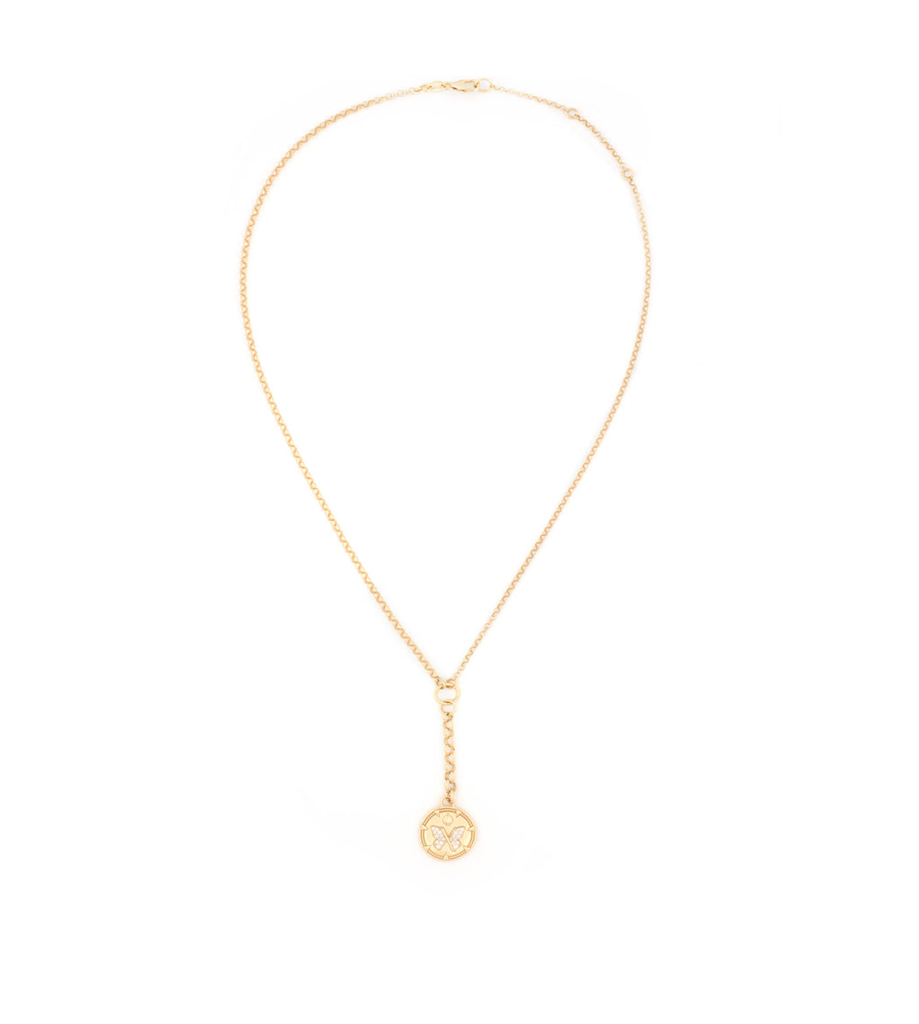 18K Yellow Gold Reverie : Small Mixed Belcher Extension Chain Necklace – FoundRae